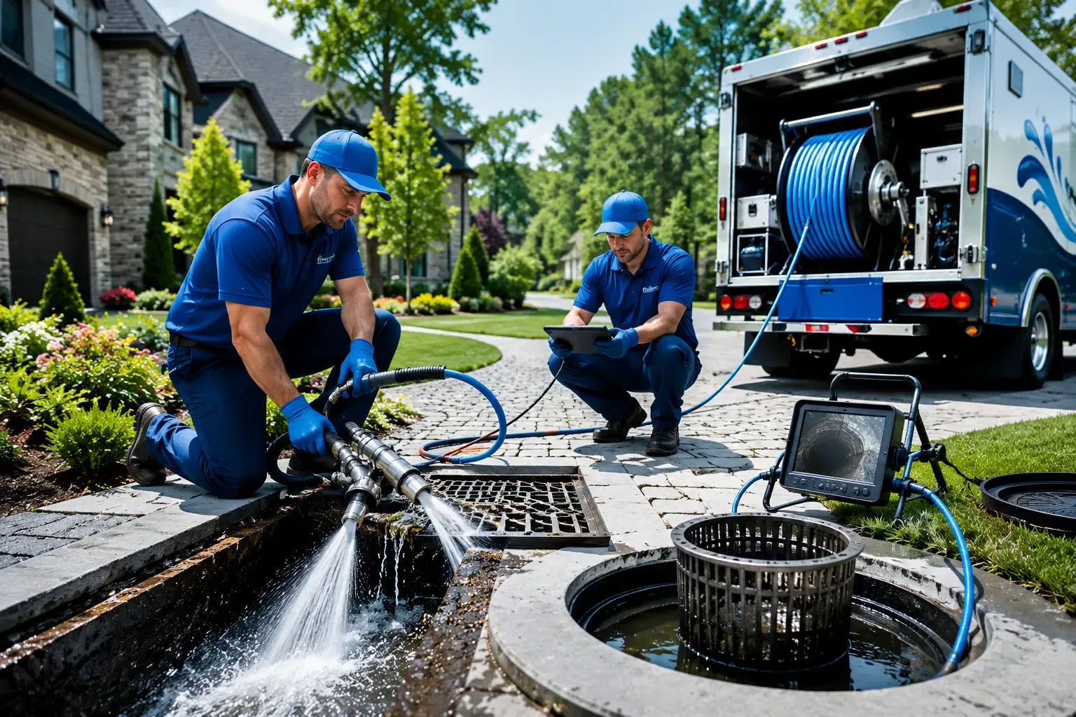 Local outdoor drain cleaning professionals in Winter, WI