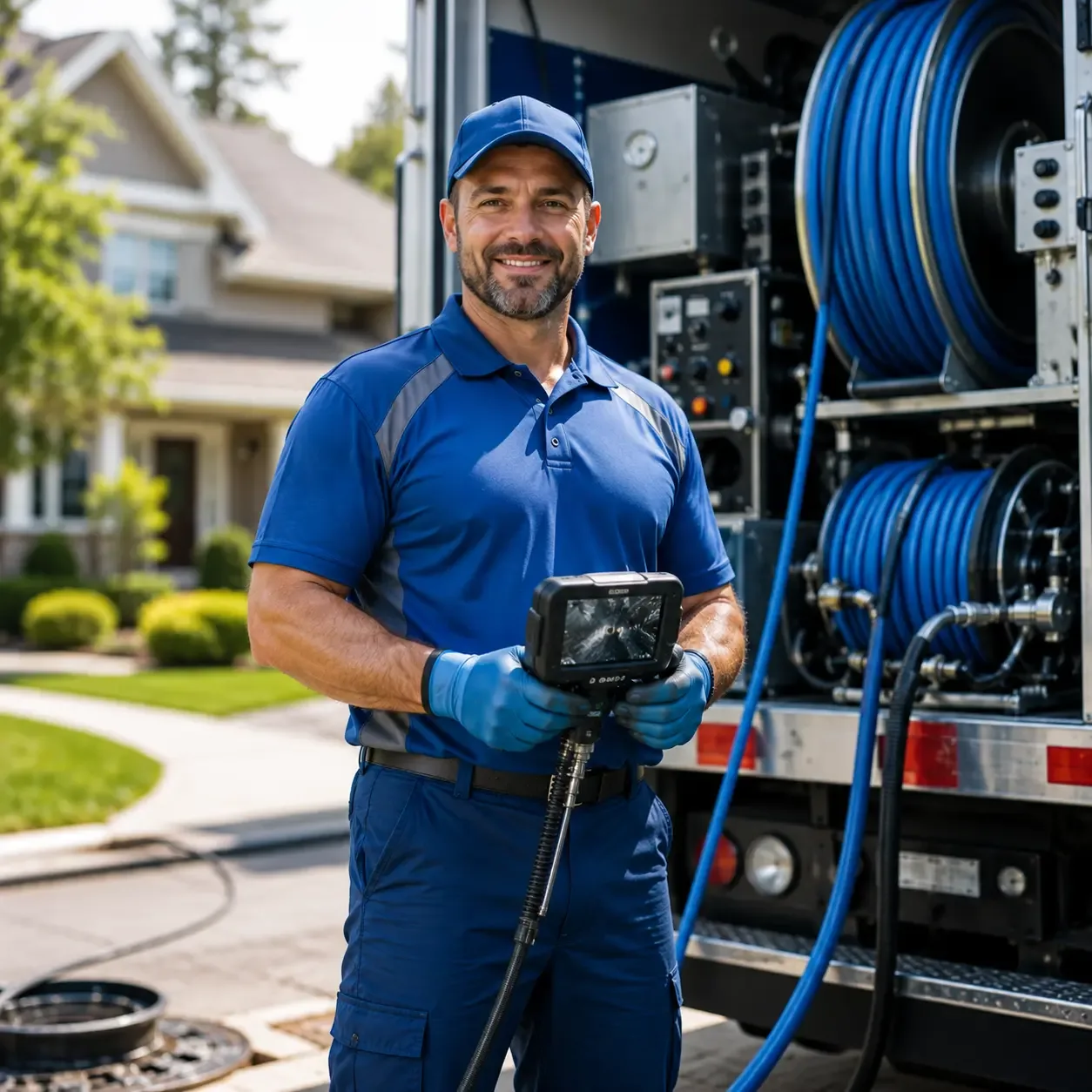 Local outdoor drain cleaning specialists in Winter, WI